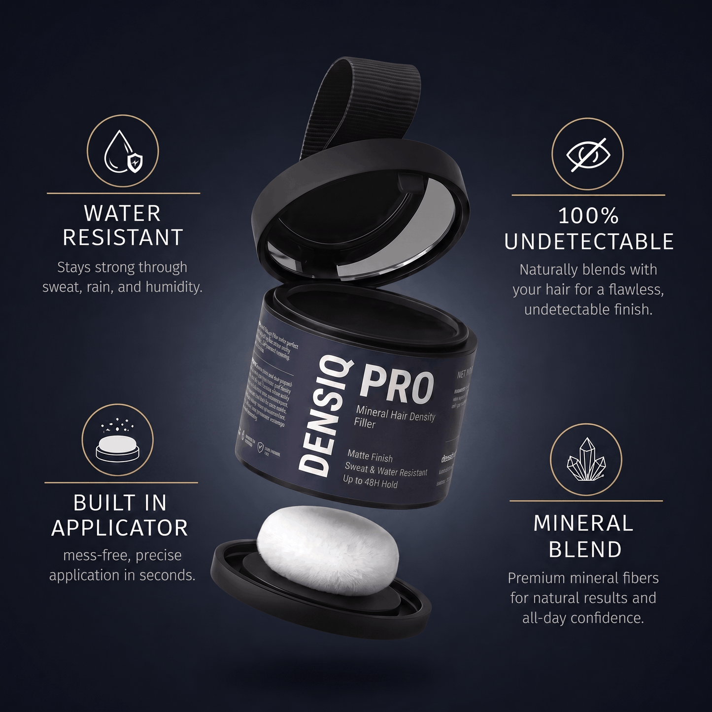 DENSIQ Pro - Instant Hair Density Filler